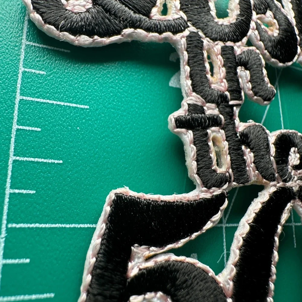 Lost in the 50s Iron‎ On Patch Applique Embroidered Retro Vintage Style